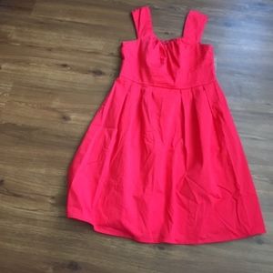 red dress, julian taylor dress